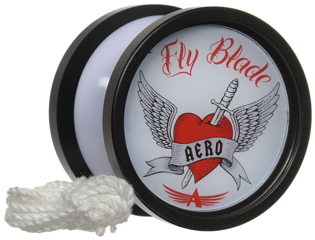 Aero-Yo Йо-йо Aero Fly Blade цвет черный732027 Aero-Yo Йо-йо Aero Fly Blade цвет черный732027Йо-йо Aero Fly Blade - доступное композитное йо-йо. Отличное сочетание формы, веса и динамики алюминиевых ободов. Широкий подшипник позволяет делать сложные трюки, а резиновая тормозная система делает игру чрезвычайно мягкой. Йо-йо - это игрушка, состоящая из двух симметричных половинок соединенных осью, к которой прикреплена веревка. Современный йо-йо значительно отличается от тех, к которым многие привыкли. Сейчас йо-йо - это такая же часть молодежной культуры как скейт, ВМХ или сноуборд. Йо-йо популярно во многих странах мира, таких как Россия, США и Япония. Ежегодно во всем мире проходят различные чемпионаты по игре с йо-йо, в том числе и Чемпионат России, в котором собираются лучшие игроки со всей страны. Aero Yo-Yos - российский модельный ряд модных молодежных игрушек йо-йо. Каждая модель - результат сочетания высокотехнологичных материалов и сложных разработок. Каждое йо-йо тщательно отобрано и протестировано вручную профессиональными игроками. На...