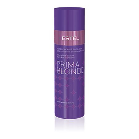 Estel Prima Blonde - Серебристый бальзам для холодных оттенков блонд 200 млPB.2 Estel Prima Blonde - Серебристый бальзам для холодных оттенков блонд 200 млPB.2Тип волос: Осветленные Проблемы волос: Желтый оттенок Серебристый бальзам, деликатно ухаживая за волосами, придает им желанный холодный оттенок. Бальзам поможет навсегда забыть о желтом нюансе, подчеркнет холодное сияние любимого цвета, а также сделает волосы мягкими и послушными. Благодаря Серебристому бальзаму волосы струятся и завораживают своим сиянием! Результат: Фиолетовые пигменты – нейтрализуют желтый нюанс, Пантолактон – увлажняет волосы, Ниацинамид – придает волосам здоровый вид.