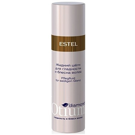 Estel Otium Diamond Crystal fluid - Жидкий шелк для волоc 100 млOT.104 Estel Otium Diamond Crystal fluid - Жидкий шелк для волоc 100 млOT.104Estel Otium Diamond Crystal fluid - Жидкий шелк для волоc. Лёгкий флюид с комплексом D & М обволакивает каждый волосок тончайшей вуалью, не утяжеляет волосы, обеспечивает насыщенный, переливающийся, бриллиантовый блеск.