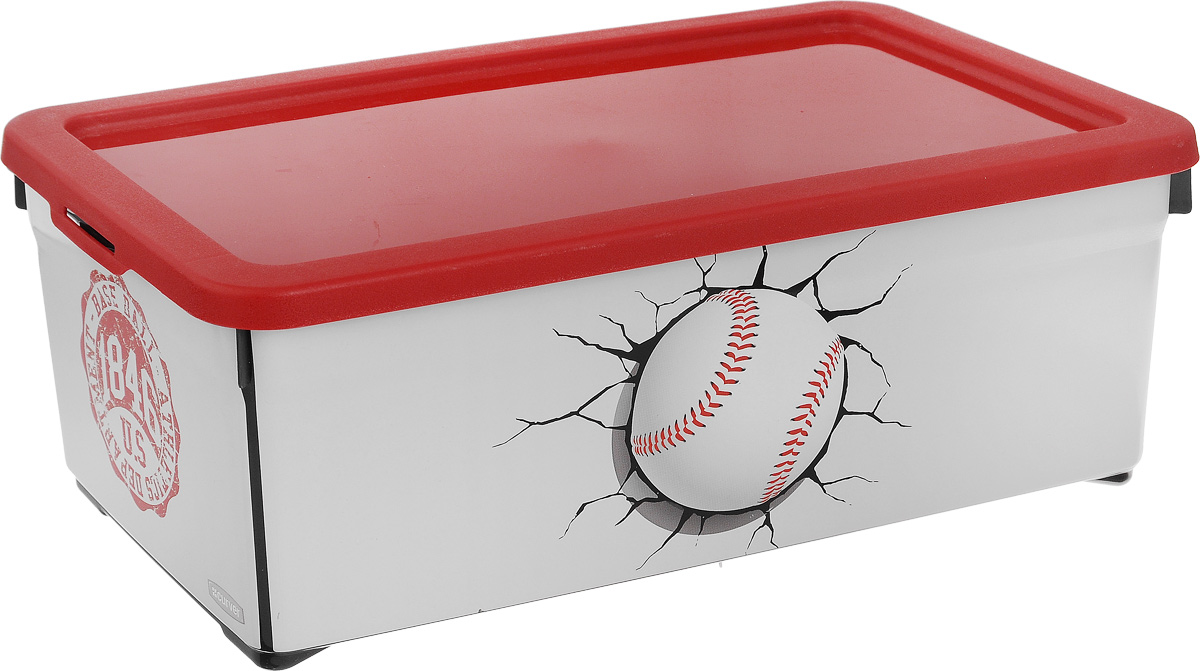 Контейнер для хранения Curver Baseball, 5,7 л03012 IML Контейнер для хранения Curver Baseball, 5,7 л03012 IMLКонтейнер для хранения Curver Baseball изготовлен из пластика. Он предназначен для хранения канцелярии, медикаментов, различных мелких предметов, в него также поместится пара кроссовок. Изделие снабжено плотно закрывающейся крышкой. Такой контейнер поможет хранить все в одном месте, а также защитить вещи от пыли, грязи и влаги.