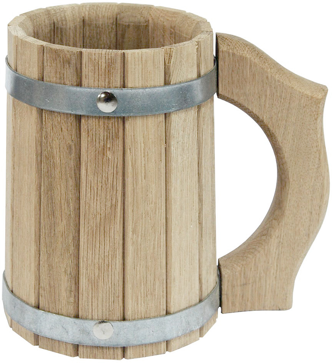 Кружка для бани и сауны Proffi Sauna, 1 лPS0049 Кружка для бани и сауны Proffi Sauna, 1 лPS0049Кружка Proffi Sauna выполнена из натурального дуба с двумя металлическими обручами и резной ручкой. Она просто незаменима для подачи напитков, приготовления отваров из трав и ароматических масел, также подходит для декора или в качестве сувенира. Эксплуатация бондарных изделий. Перед первым использованием бондарное изделие рекомендуется подготовить. Для этого нужно наполнить изделие холодной водой и оставить наполненным на 2-3 часа. Затем необходимо воду слить, обдать изделие сначала горячей, потом холодной водой. Не рекомендуется оставлять бондарные изделия около нагревательных приборов, а также под длительным воздействием прямых солнечных лучей. С момента начала использования бондарного изделия не рекомендуется оставлять его без воды на срок более 1 недели. Но и продолжительное время хранить в таких изделиях воду тоже не следует. После каждого использования необходимо вымыть и ошпарить изделие кипятком. В качестве моющих средств желательно...