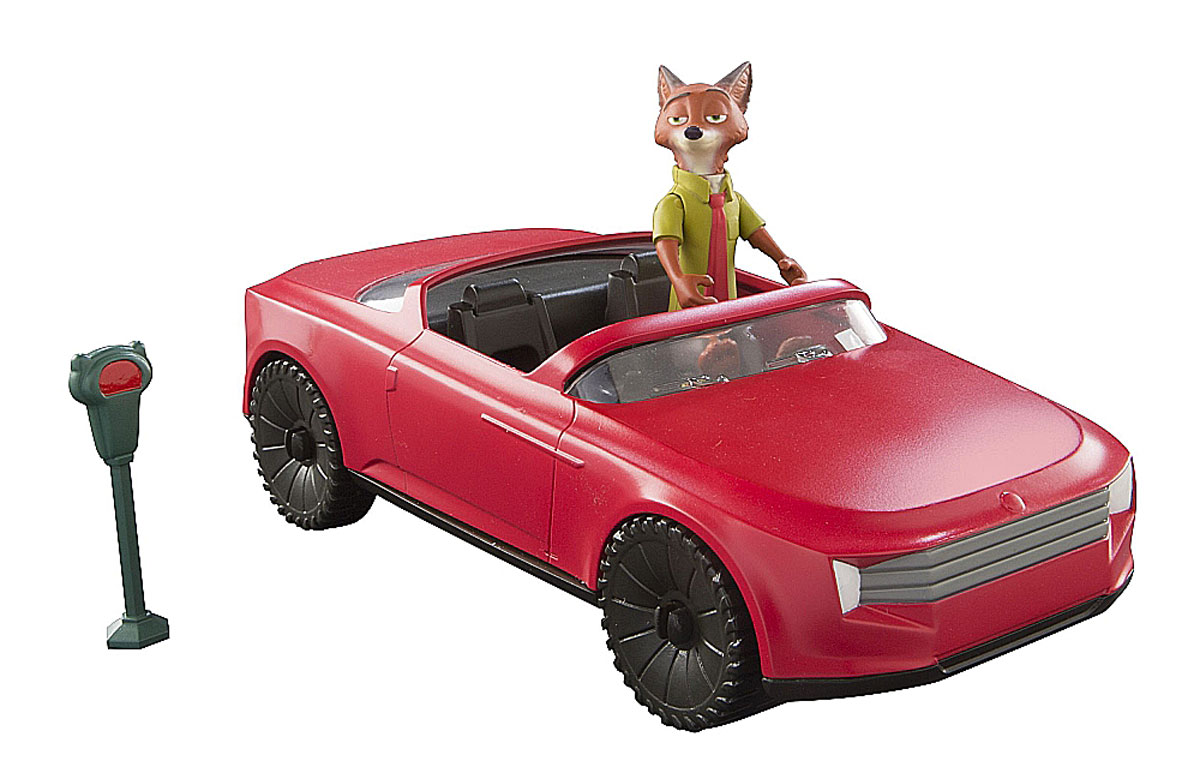 Zootropolis Набор фигурок Машина НикаL70902_L70022 Zootropolis Набор фигурок Машина НикаL70902_L70022Игровой набор Zootropolis. Машина Ника станет воплощением мечты всех поклонников этого мультфильма. Зверополис - современный город, населенный самыми разными животными, от огромных слонов до крошечных мышек. Ник Уайлд - главный герой мультфильма, умный и симпатичный лис. Набор выполнен из безопасного пластика и включает машинку, фигурку лиса и стойку парковки. Колеса машинки свободно крутятся, внутрь неё можно посадить фигурку Ника и катать. Игрушка произведена с высокой степенью детализации, точной прорисовкой и прекрасным сходством с героями из мультфильма. Ваш ребенок с удовольствием будет играть с набором, придумывая захватывающие истории и воспроизводя сценки из любимого мультфильма.