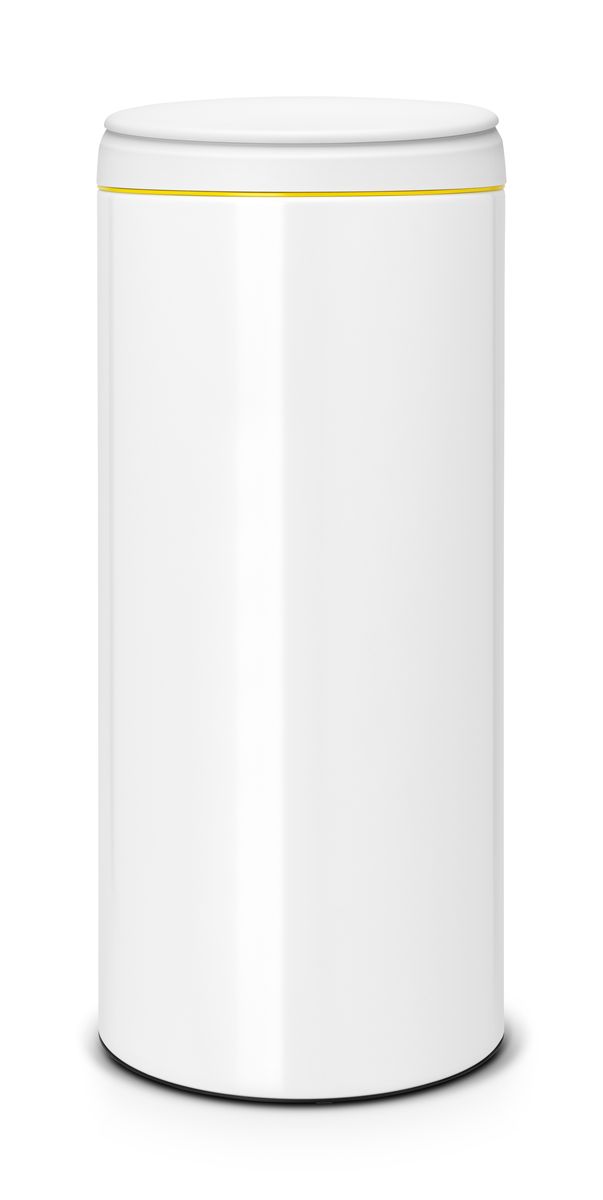 Бак мусорный Brabantia FlipBin, цвет: белый, 30 л106866 Бак мусорный Brabantia FlipBin, цвет: белый, 30 л106866Бак Brabantia FlipBin имеет не только превосходную лицевую сторону, но и удивительную изнанку. Создан, чтобы удивлять и радовать: одно движение пальцем и крышка сама поднимается вверх, а внутри еще один сюрприз - внутреннее ведро теперь имеет цвет! Ну и последний штрих - цветной ободок снаружи для свежих эффектных мазков в палитру вашего интерьера! Особенности: Прост в обращении - открывается одним кончиком пальца; При открывании крышка не задевает стену; Удобная очистка - съемное пластиковое ведро с ручками; Всегда опрятный вид - идеально подходящие по размеру мешки для мусора с завязками (размер G); Защитный нижний обод.