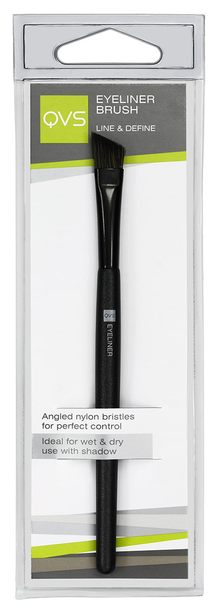 QVS Кисть для теней10-1199 QVS Кисть для теней10-1199Кисть для макияжа век со скошенным краем (нейлоновые волокна)