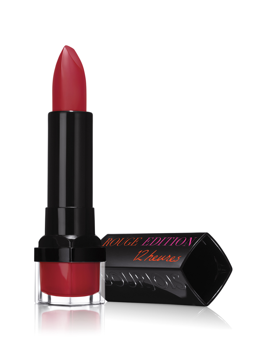 Bourjois Стойкая Помада Для Губ Rouge Edition 12 Часов Тон 34 cherry my cherie 4 мл29101264034 Bourjois Стойкая Помада Для Губ Rouge Edition 12 Часов Тон 34 cherry my cherie 4 мл29101264034Помада ROUGE EDITION 12часов Матовая помада, которая держится и ухаживает за губами 12 часов. Новшество Очень стойкий цвет с комфортом для губ. Формула помады обогащена экстрактом масла ореха ши, что обеспечивает комфорт и увлажнение губам, и экстрактом шелка, что придает матовый эффект и равномерное нанесение. Результат: равномерный насыщенный матовый цвет и уход в течение 12 часов!