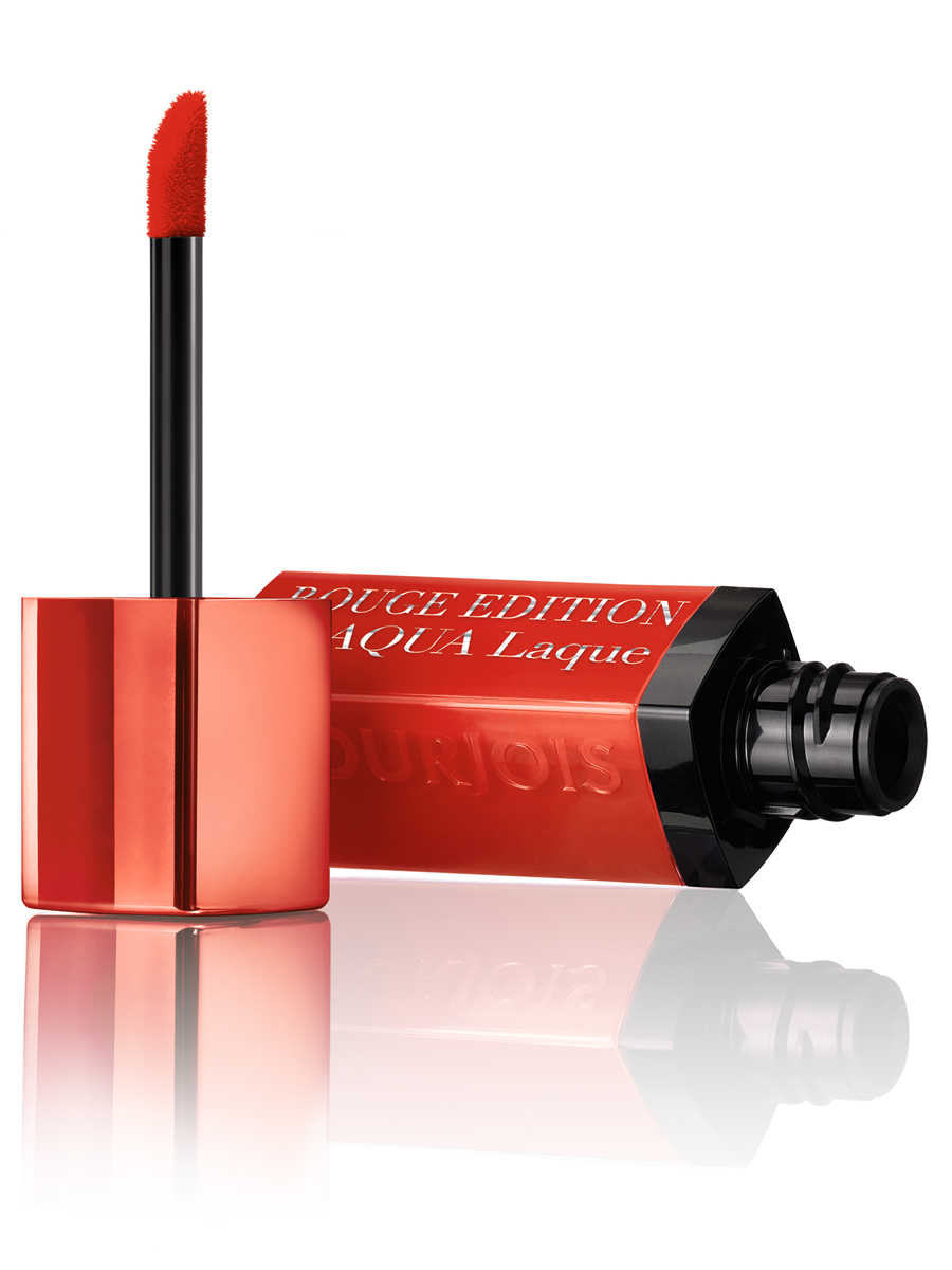 Bourjois Помада для губ Aqua Laque Тон 06 feeling reddy 7 мл29101280006 Bourjois Помада для губ Aqua Laque Тон 06 feeling reddy 7 мл29101280006Легкая текстура насыщенного цвета Увлажнение - Экстракт белой кувшинки обеспечивает максимальное увлажнение губам Стойкий насыщенный цвет - Насыщенный пигмент, обеспечивающий лаковое покрытие - Гелевые компоненты, обеспечивающие стойкость цвета в течение 10 часов Лаковый эффект - Полимеры с максимальным отражением света, покрывающие губы и создающие влажный эффект на губах