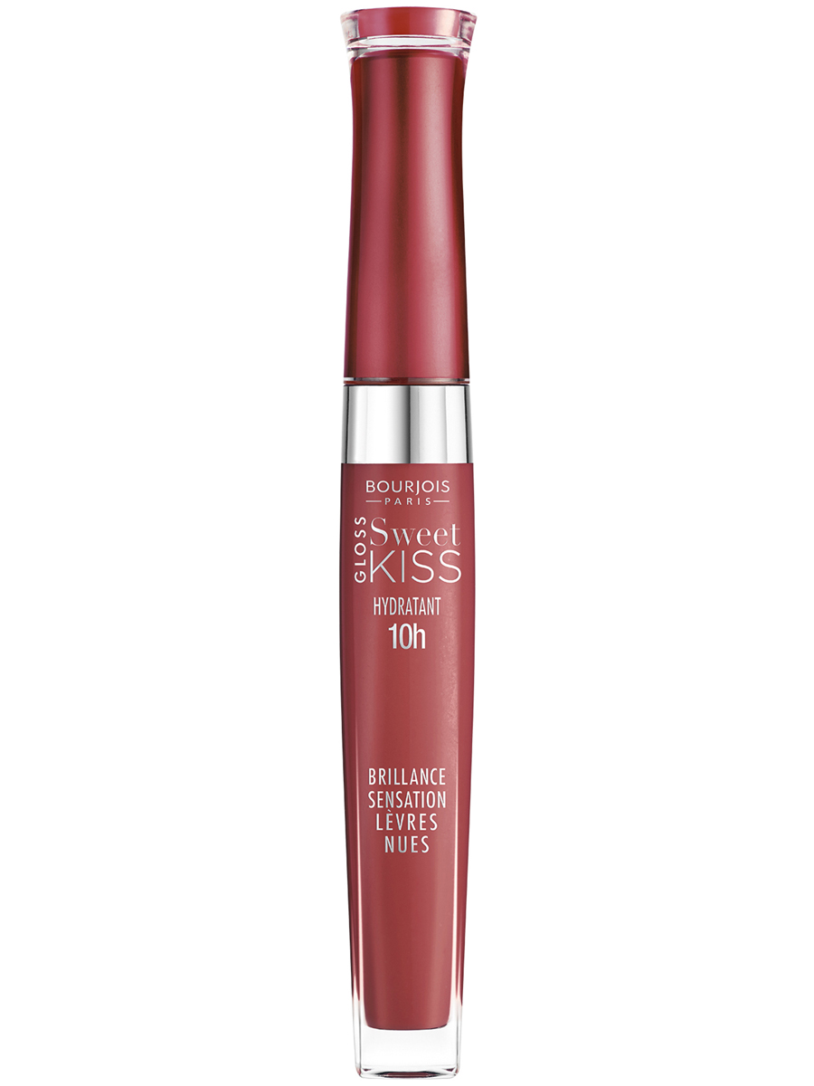 Bourjois Блеск Для Губ Sweet Kiss-gloss Тон 04 6 мл29101288004 Bourjois Блеск Для Губ Sweet Kiss-gloss Тон 04 6 мл29101288004Альянс превосходного сияния и комфортной текстуры бальзама. Изумительный блеск Sweet Kiss, обогащенный драгоценными маслами, не растекается. Текстура в виде бальзама словно скользит по губам, абсолютно не ощущается. Комфорт и увлажнение сохраняются в течение 10 часов. Растительные экстракты в составе отвечают за питание и сияние губ. Кристальное сияние без перламутра, стойкость, комфорт и чистые, прозрачные оттенки - в блеске Sweet Kiss.