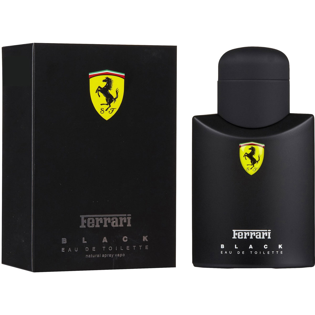 Ferrari Туалетная вода BLACK мужская, 75 мл67000097 Ferrari Туалетная вода BLACK мужская, 75 мл67000097Scuderia Ferrari Black Ferrari - это аромат для мужчин, принадлежит к группе ароматов фужерные. Scuderia Ferrari Black выпущен в 2013. Верхние ноты: Цитрусы, лайм, Бергамот, Зеленое яблоко и слива; ноты сердца: кардамон, Корица, роза и Жасмин; ноты базы: Белый кедр, Амбра, Мускус и Ваниль.