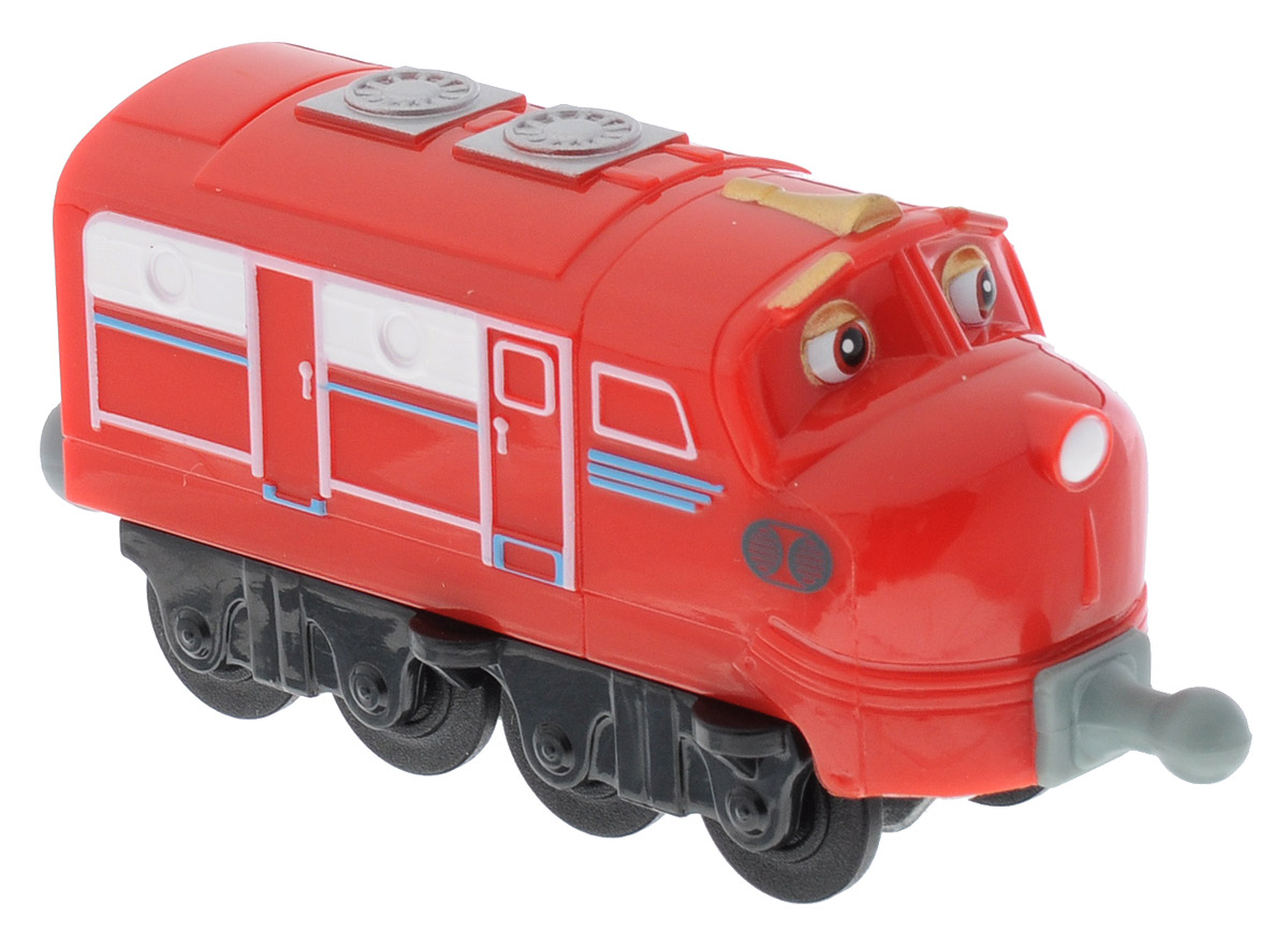 Chuggington Паровозик УилсонLC54001 Chuggington Паровозик УилсонLC54001Яркий паровозик Chuggington Уилсон несомненно, привлечет внимание вашего ребенка и не позволит ему скучать. Паровозик выполнен в виде забавного персонажа из мультфильма Chuggington. Уилсон - энтузиаст, но его рвение не всегда совпадает с его способностью обращать внимание на инструкции, и он зачастую оказывается в затруднительном положении. Он не самый успешный ученик, не самый быстрый паровоз, он, тем не менее, является душой компании. Вместе со своими друзьями Уилсон постоянно попадает в разные истории. У него есть глаза и носик, а так же очаровательная улыбка. На вагончике есть детализированные окошки, двери и люки. Впереди и сзади есть специальные элементы для крепления с другими вагончиками. Ваш ребенок будет часами играть с паровозиком, придумывая разные истории и проигрывая любимые моменты из мультфильма. Порадуйте его таким замечательным подарком! Чаггингтон - удивительный городок из мультфильма Веселые паровозики из ...