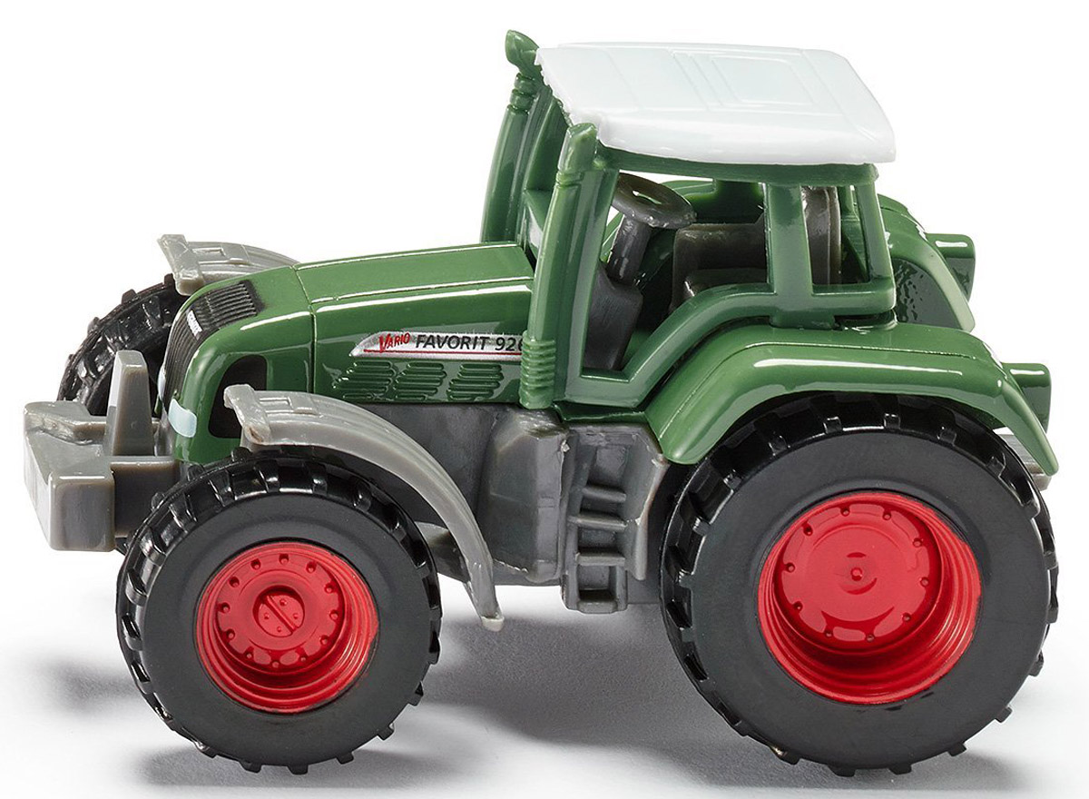 Siku Трактор Fendt Favorit 926 Vario0858 Siku Трактор Fendt Favorit 926 Vario0858Трактор Siku Fendt Favorit 926 Vario выполнен в виде копии настоящей спецтехники. Такая модель понравится не только ребенку, но и взрослому и приятно удивит высочайшим качеством исполнения. Корпус трактора выполнен из металла с элементами из пластика, колеса имеют свободный ход. Модель отличается великолепным качеством исполнения и детальной проработкой, она станет интересной игрушкой для ребенка, интересующегося автотехникой.