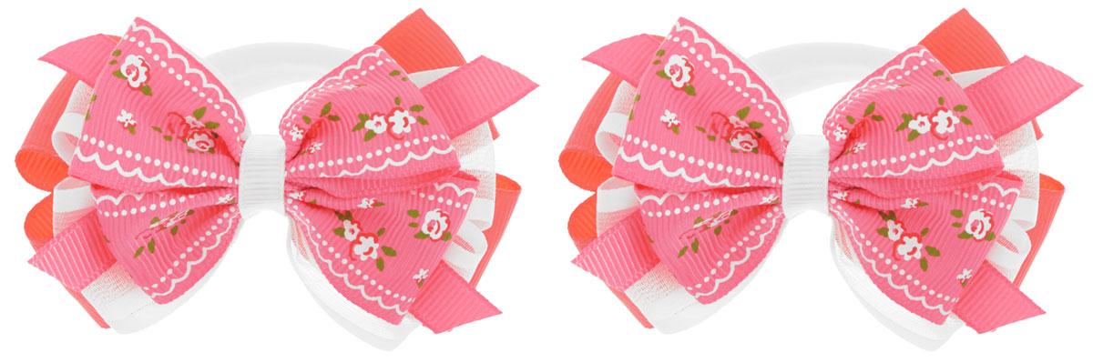 Babys Joy Резинка для волос Бант цвет коралловый 2 шт MN 163/2MN 163/2_коралловый Babys Joy Резинка для волос Бант цвет коралловый 2 шт MN 163/2MN 163/2_коралловыйРезинка для волос Babys Joy Бант украшена текстильным бантом с цветочным узором. Резинка позволит убрать непослушные волосы с лица и придать образу немного романтичности и очарования. Резинка для волос Babys Joy Бант подчеркнет уникальность вашей маленькой модницы и станет прекрасным дополнением к ее неповторимому стилю.