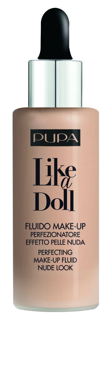 Pupa Тональный крем №20 LIKE A DOLL - MAKE-UP FLUID NUDE LOOK Светлый бежевый, 30 мл050036020 Pupa Тональный крем №20 LIKE A DOLL - MAKE-UP FLUID NUDE LOOK Светлый бежевый, 30 мл050036020Легкое тональное средство для макияжа LIKE A DOLL. Совершенное покрытие с эффектом красивой естественной кожи. Революционная супержидкая и лёгкая, как вода, текстура создает видимость «макияжа без тональной основы». Инновационный флюид мягко ложится и распределяется по коже, смягчает ее недостатки и освежает, создает естественное покрытие. Эксклюзивная формула: микронизированные частички пудры+специальные пигменты – наполнители SOFT FOCUS для естественного сияния кожи+текстурирующие компоненты для смягчения кожи, SPF15. Неожиданный эффект легкости текстуры и хорошей маскирующей способности средства!