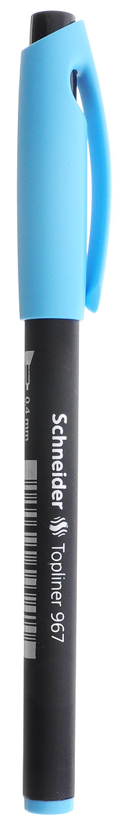Schneider Ручка капиллярная Topliner цвет чернил бирюзовыйS967/14 S967-01/14 Schneider Ручка капиллярная Topliner цвет чернил бирюзовыйS967/14 S967-01/14Капиллярная ручка Schneider Topliner станет незаменимым атрибутом учебы или работы. Корпус ручки выполнен из пластика черного цвета с голубым колпачком. Высококачественные чернила бирюзового цвета устойчивы к воздействию солнечных лучей, после высыхания не размазываются на бумаге. Ручка оснащена клип-зажимом для удобной фиксации на бумаге или одежде.