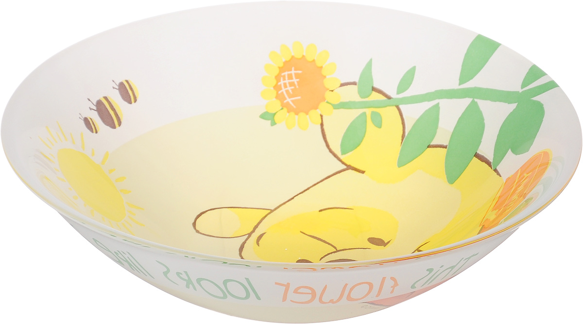Миска Luminarc Winnie Garden, диаметр 16 смH6429 Миска Luminarc Winnie Garden, диаметр 16 смH6429Миска Luminarc Winnie Garden выполнена из высококачественного стекла. Благодаря оригинальному дизайну, она понравится вашим детям. Изделие прекрасно впишется в интерьер вашей кухни и станет достойным дополнением к кухонному инвентарю. Миска Winnie Garden подчеркнет прекрасный вкус хозяйки и станет отличным подарком. Диаметр миски (по верхнему краю): 16 см.