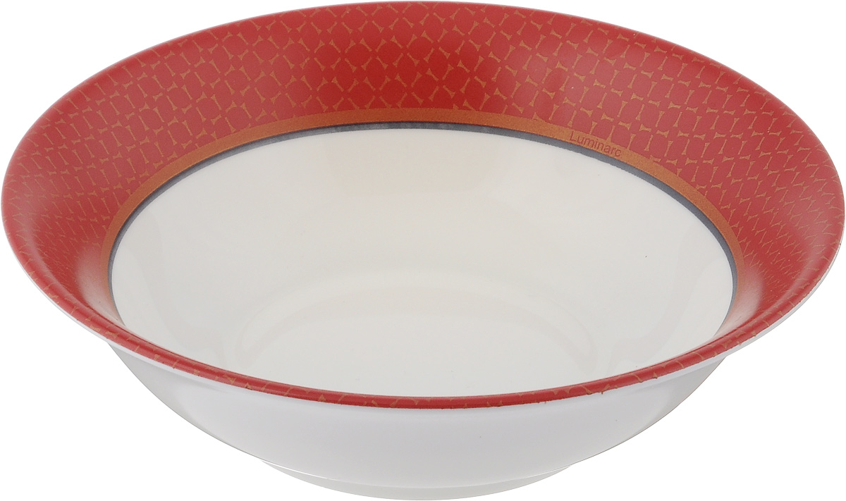 Салатник Luminarc Alto Rubis, диаметр 16 смJ3743 Салатник Luminarc Alto Rubis, диаметр 16 смJ3743Салатник Luminarc Alto Rubis выполнен из ударопрочного стекла и имеет классическую круглую форму. Он прекрасно впишется в интерьер вашей кухни и станет достойным дополнением к кухонному инвентарю. Салатник Luminarc Alto Rubis подчеркнет прекрасный вкус хозяйки и станет отличным подарком. Диаметр салатника (по верхнему краю): 16 см.