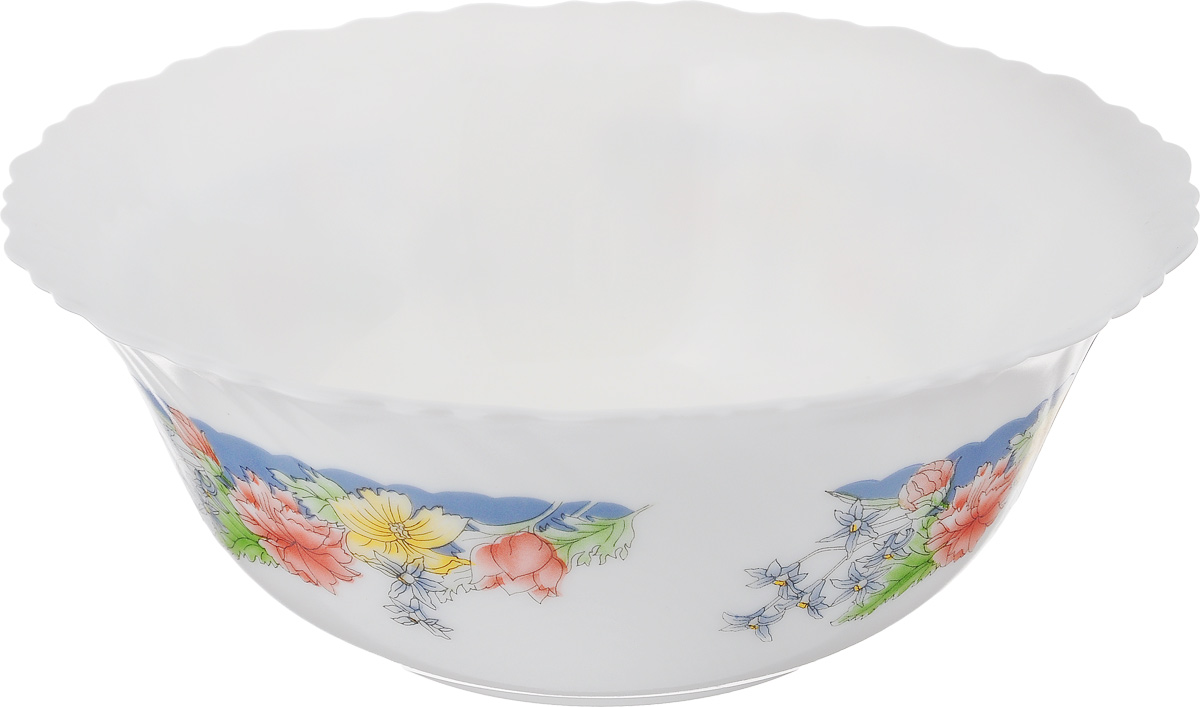 Салатник Luminarc Florine, диаметр 19 смH5260 Салатник Luminarc Florine, диаметр 19 смH5260Салатник Luminarc Florine выполнен из ударопрочного стекла и имеет классическую круглую форму. Он прекрасно впишется в интерьер вашей кухни и станет достойным дополнением к кухонному инвентарю. Салатник Luminarc Florine подчеркнет прекрасный вкус хозяйки и станет отличным подарком. Диаметр салатника (по верхнему краю): 19 см.