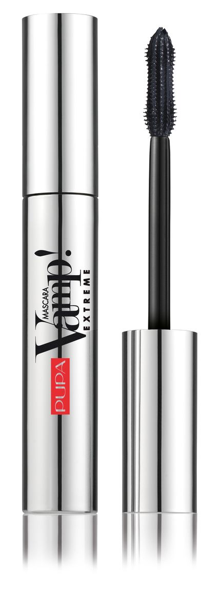 Pupa Тушь для ресниц VAMP! MASCARA EXTREME №010 экстра черный, 12 мл040127010 Pupa Тушь для ресниц VAMP! MASCARA EXTREME №010 экстра черный, 12 мл040127010Взмах кисточки - и твои ресницы идеально разделены и удлинены. Гелеобразная формула с добавлением воска окутывает ресницы цветом и наполняет объемом. Щеточка нового поколения создана из пластичного гибкого материала, делает нанесение комфортным, мягким. Выделяет каждую ресницу, сохраняя их эластичность. Округлая форма кончика кисточки позволяет прокрашивать даже самые короткие и труднодоступные реснички. Высокая концентрация чёрных чистых и насыщенных пигментов дарит ресницам мгновенный цвет и эффект чернил. Сочетание различных полимеров последнего поколения обеспечивает создание мягкой, воздухопроницаемой и эластичной плёнки, которая идеально ложится на ресницы и дарит превосходный стойкий результат и абсолютный комфорт без подтёков. Щеточка-аппликатор из эластомера с инновационным дизайном имеет пышную форму с двумя зонами. Первая - чтобы захватить максимальное количество средства и обеспечить мгновенное нанесение, вторая - эллиптическая, служит...