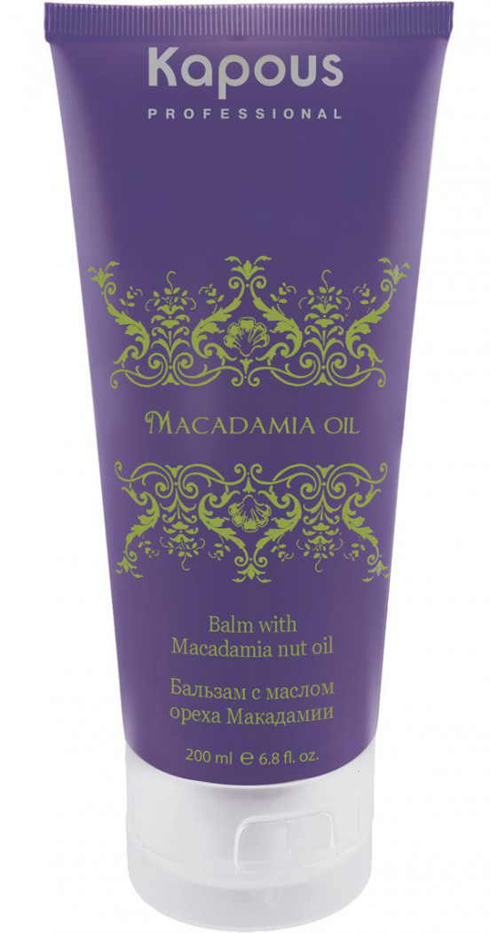 Kapous Маска для волос с маслом ореха макадамии Macadamia Oil 150 млKap895 Kapous Маска для волос с маслом ореха макадамии Macadamia Oil 150 млKap895Питательная маска серии “Macadamia Oil” с маслом Макадамии восстанавливает структуру волоса и придает силу волосам после окрашивания, различных химических процедур, а также пострадавших от воздействия внешних факторов. Маска с маслом ореха Макадамии имеет легкую консистенцию, поэтому равномерно распределяется по длине волос и выравнивает структуру. Действие: - входящее в состав масло Макадамии способствует регенеации обменных процессов, смягчает и увлажняет волосы - активные антиоксиданты препятствуют скоплению свободных радикалов - протеины пшеницы укрепляют стержень волос, а также предотвращают рассечение кончиков. Результат: - после цикла масок разница волос на кончиках и у корней становится не очивидной - волосам возвращается жизненная сила, здоровый и ухоженный вид.