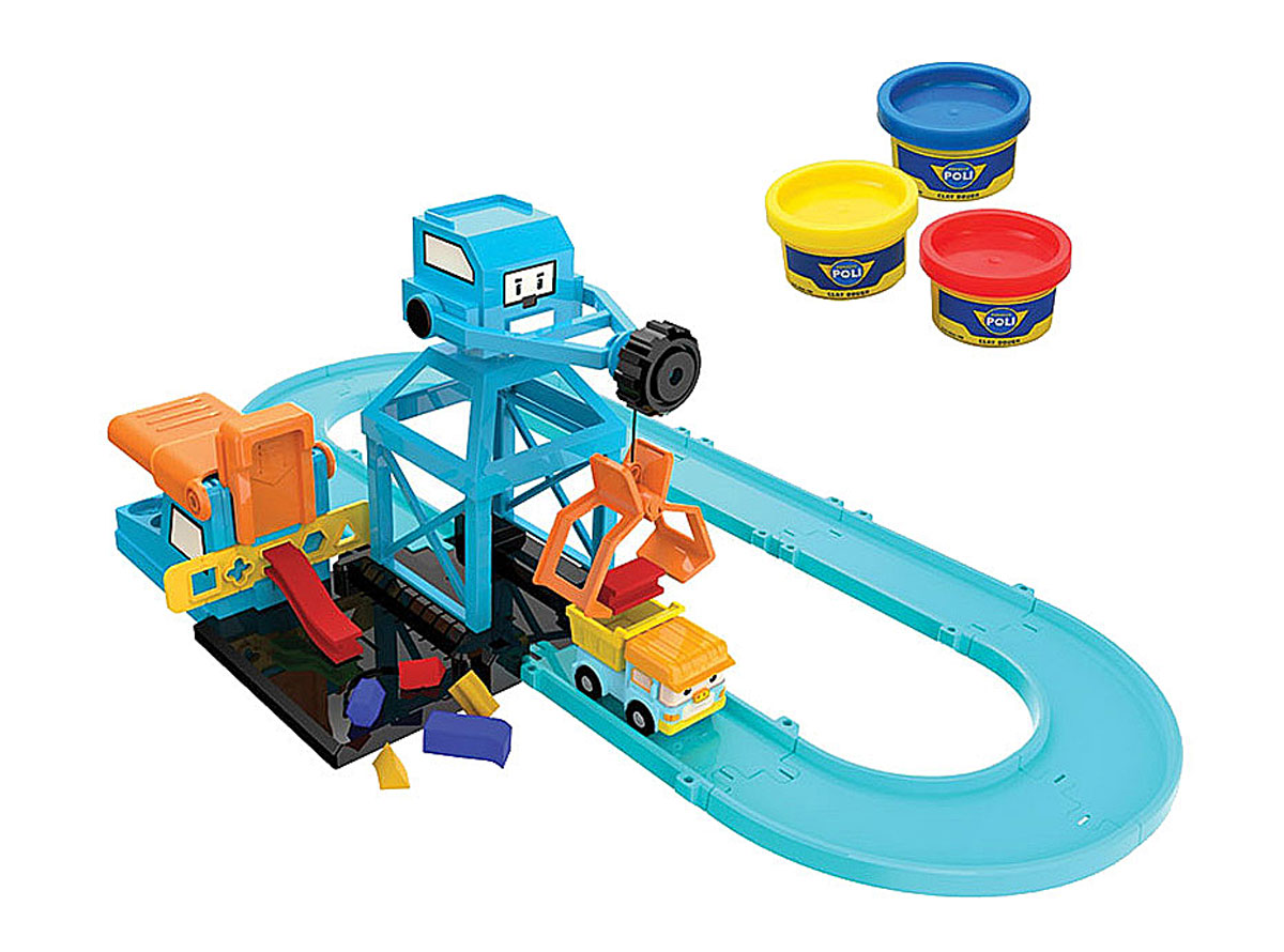 Robocar Poli Игровой набор Цементный завод83252 Robocar Poli Игровой набор Цементный завод83252Игровой набор Robocar Poli Цементный завод непременно понравится вашему ребенку. Набор включает в себя детали для возведения здания завода, металлическую машинку по имени Дампи, а также пластичную массу для лепки. Используя фигурные заготовки, и ручной пресс, можно слепить значки любимых героев и загрузить их в самосвал. Мягкий творческий материал имеет приятный аромат, прекрасно мнется, легко очищается и не липнет к рукам. Этот набор совместим с другими игрушками из Robocar Poli, что значительно расширяет возможности для сюжетных игр вашего ребенка. Все элементы набора изготовлены из безопасных и экологически чистых материалов и отвечают самым строгим требованиям безопасности. Современный дизайн и точная детализация мультяшных персонажей несомненно приведут в восторг не только деток, но и взрослых. Игровые наборы развивают усидчивость, фантазию и логическое мышление, а во время игры с мелкими деталями развивается мелкая моторика и память. Порадуйте своего...
