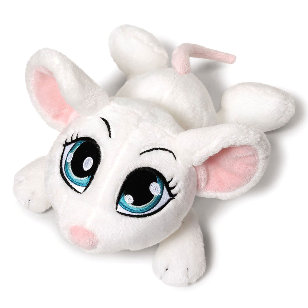 Nici Мягкая игрушка Мышка цвет белый 15 см37765 Nici Мягкая игрушка Мышка цвет белый 15 см37765Очаровательная мягкая игрушка Nici Мышка выполнена в виде симпатичного плюшевого мышонка. Игрушка изготовлена из высококачественного текстильного материала белого цвета. Игрушка невероятно мягкая и приятная на ощупь, вам не захочется выпускать ее из рук. У мышки огромные вышитые глазки, розовые ушки и длинный хвостик. Удивительно мягкая игрушка принесет радость и подарит своему обладателю мгновения нежных объятий и приятных воспоминаний. Специальные гранулы, использующиеся при ее набивке, способствуют развитию мелкой моторики у малыша. Великолепное качество исполнения делают эту игрушку чудесным подарком к любому празднику. Трогательная и симпатичная, она непременно вызовет улыбку у детей и взрослых.