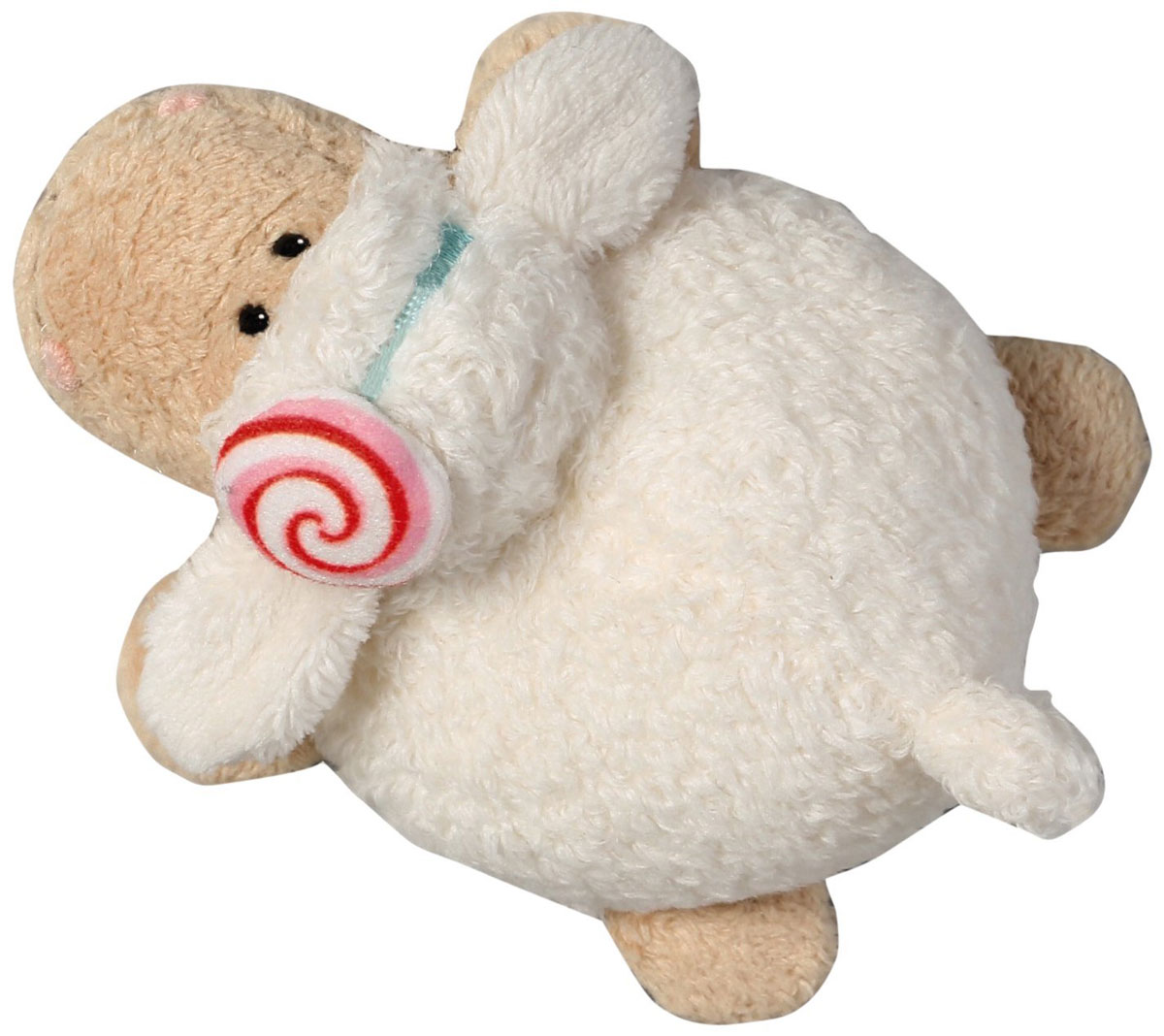 Nici Мягкая игрушка Овечка Кэнди 10 см37801 Nici Мягкая игрушка Овечка Кэнди 10 см37801Очаровательная мягкая игрушка Nici Овечка Кэнди выполнена в виде симпатичной плюшевой овечки. Игрушка изготовлена из высококачественного текстильного материала бежевого цвета. Игрушка невероятно мягкая и приятная на ощупь, вам не захочется выпускать ее из рук. Глазки у овечки пластиковые, а ротик и носик вышиты нитками. На голове у Кэнди текстильный пришитый ободочек. Удивительно мягкая игрушка принесет радость и подарит своему обладателю мгновения нежных объятий и приятных воспоминаний. Специальные гранулы, использующиеся при ее набивке, способствуют развитию мелкой моторики у малыша. Великолепное качество исполнения делают эту игрушку чудесным подарком к любому празднику. Трогательная и симпатичная, она непременно вызовет улыбку у детей и взрослых.