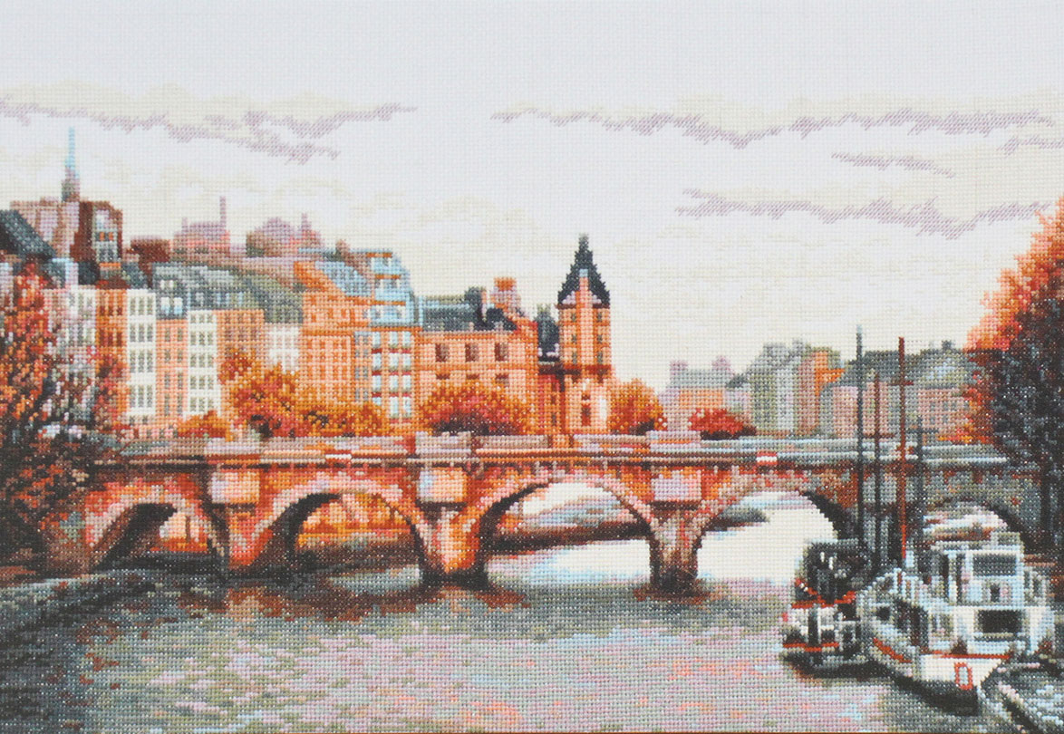 Схема вышивки Мосты Амстердама Схема вышивки Мосты Амстердама