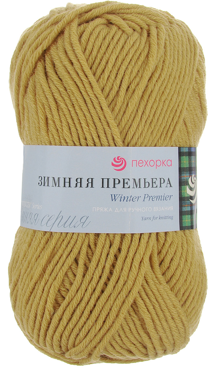 Пряжа для вязания Пехорка Зимняя премьера, цвет: листопад (340), 150 м, 100 г, 10 шт484520_340_340-Листопад Пряжа для вязания Пехорка Зимняя премьера, цвет: листопад (340), 150 м, 100 г, 10 шт484520_340_340-ЛистопадПряжа для вязания Пехорка Зимняя премьера изготовлена из мериносовой шерсти и высокообъемного акрила. Пряжа очень толстая и объемная. Добавление акрила позволяет придать пряже объемность, а повышенная крутка придает эффектный вид полотну. Идеально подойдет для тех, кто хочет быстро и просто связать теплую и уютную вещь. Связанный трикотаж получается теплый, добротный, мягкий и красивый. С такой пряжей для ручного вязания вы сможете связать своими руками необычные и красивые вещи. Рекомендуются спицы №5. Комплектация: 10 мотков. Состав: 50% мериносовая шерсть, 50% акрил высокообъемный.