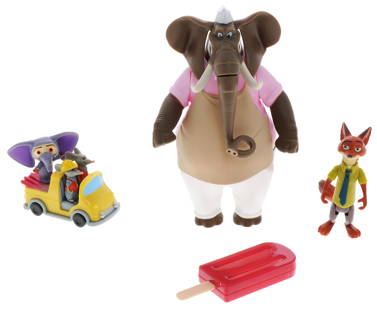 Zootropolis Игровой набор Операция Красное деревоL70904 Zootropolis Игровой набор Операция Красное деревоL70904Игровой набор Zootropolis Операция Красное дерево, создан по сюжету мультипликационной премьеры Зверополис. В наборе 7 предметов: большой слон-кондитер Джерри Джамбо младший; 2 мышки строителя; пикап; Лис Ник; Лис- фенек в миниатюрном костюмчике слоненка; гигантское эскимо. Зверополис - современный город, населенный самыми разными животными, от огромных слонов до крошечных мышек. Зверополис разделен на районы, полностью повторяющие естественную среду обитания разных жителей - здесь имеется и элитный район Площадь Сахары и неприветливый Тундратаун. В этом городе появляется новый офицер полиции, жизнерадостная зайчиха Джуди Хопс, которая с первых дней работы понимает, как сложно быть маленькой и пушистой среди больших и сильных полицейских. Джуди хватается за первую же возможность проявить себя, несмотря на то, что ее партнером будет болтливый хитрый лис Ник Уайлд. Вдвоем им предстоит раскрыть сложное дело, от которого будет зависеть судьба всех...
