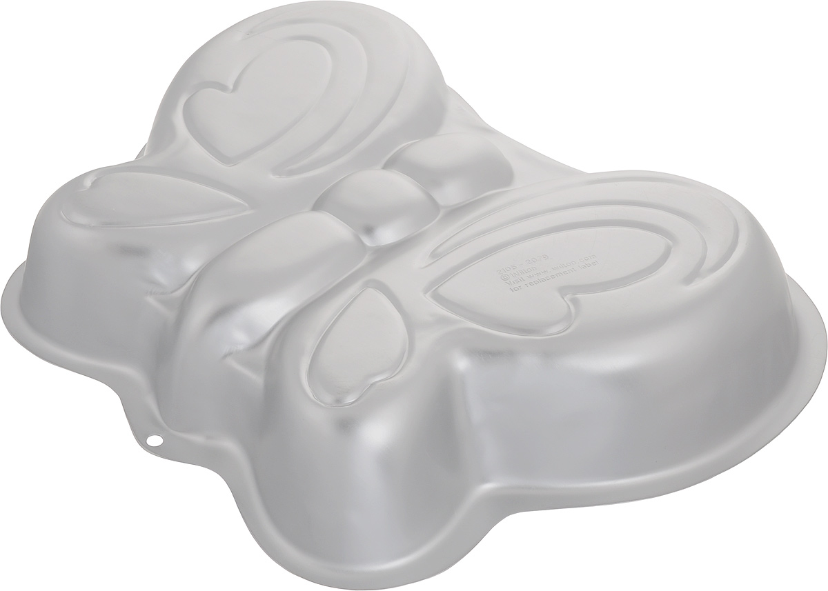 Форма для выпечки Wilton Бабочка, 33 х 25,5 х 5,2 смWLT-2105-2079 Форма для выпечки Wilton Бабочка, 33 х 25,5 х 5,2 смWLT-2105-2079Форма Wilton Бабочка, изготовленная из высококачественного алюминия, идеально подходит для выпечки кондитерских изделий. Порадуйте себя и своих близких оригинальными и вкусными угощениями. Подходит для использования в духовом шкафу.