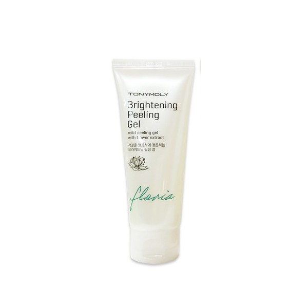 TonyMoly Пилинг-гель для лица FLORIA BRIGHTENING PEELING GEL, 150 млSS04018800 TonyMoly Пилинг-гель для лица FLORIA BRIGHTENING PEELING GEL, 150 млSS04018800Превосходный увлажняющий пилинг для лица, ускоряющий процесс регенерации кожи. Подойдет для любого типа кожи. Содержит жемчужную пыль, улучшающую цвет лица и защищающую от УФ-лучей и вредного воздействия солнца. Экстракт лотоса, так же входящий в состав пилинга, обладает успокаивающим и противовоспалительными действием на кожу. Не содержит парабенов, минеральных масел, материалов животного происхождения и искусственных красителей.