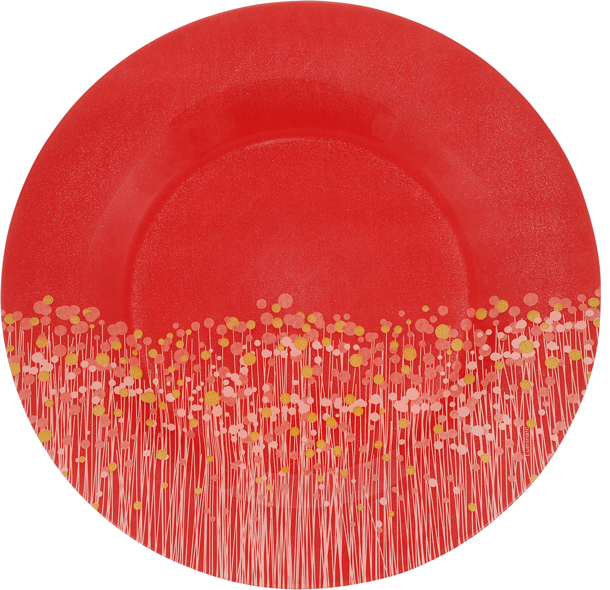 Тарелка Luminarc Flowerfield Red, диаметр 25 смH2482 Тарелка Luminarc Flowerfield Red, диаметр 25 смH2482Яркая тарелка Luminarc Flowerfield Red выполнена из ударопрочного стекла и имеет классическую круглую форму. Она прекрасно впишется в интерьер вашей кухни и станет достойным дополнением к кухонному инвентарю. Тарелка Luminarc Flowerfield Red подчеркнет прекрасный вкус хозяйки и станет отличным подарком. Диаметр тарелки (по верхнему краю): 25 см.