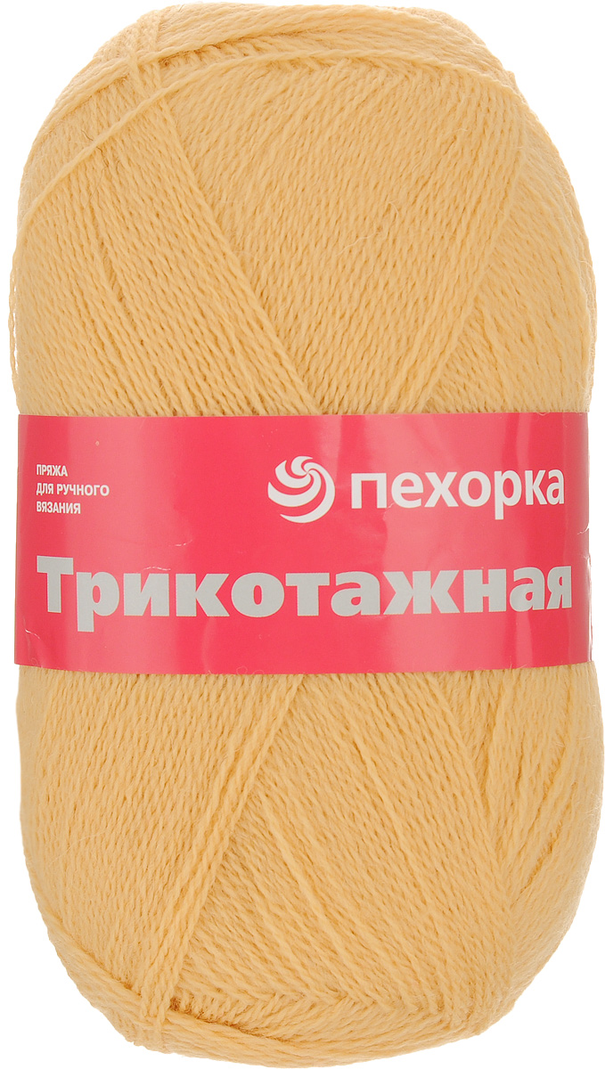 Пряжа для вязания Пехорка Трикотажная, цвет: крокус (74), 780 м, 100 г, 5 шт360040_74_74-Крокус Пряжа для вязания Пехорка Трикотажная, цвет: крокус (74), 780 м, 100 г, 5 шт360040_74_74-КрокусПряжа для вязания Пехорка Трикотажная изготовлена из 100% тонкой шерсти. Пряжа в полотне ложится красивой, ровной и эффектной фактурой. Гигиенична, приятна для тела. Прекрасный вариант для вязания теплой одежды. С такой пряжей для вязания вы сможете связать своими руками необычные и красивые вещи. Рекомендуемый размер спиц: 2,5-3 мм. Состав: 100% шерсть.