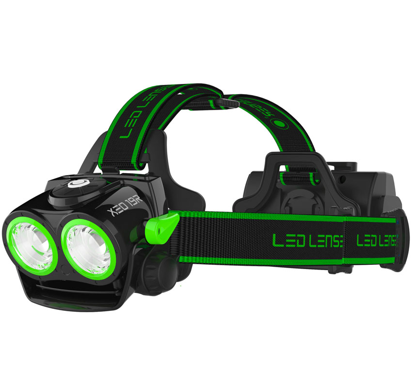 Фонарь LED Lenser XEO 19R, цвет: зеленый7319-RG Фонарь LED Lenser XEO 19R, цвет: зеленый7319-RGCветодиодный налобный фонарь XEO 19R зеленый, Световой поток -2000/200лм. Питание - 1x 18650 Li-ion (литий-ионный аккумклятор) ,Потребляемая мощность - 38,48 ватт/час , Время свечения - 4/20 ч. Дальность свечения - 300/100 м, время зарядки -8 часов. Адаптивная фокусная система AFS, cистема охлаждения SPEED COOLING -при увеличении скорости движения-увелич.охлаждение и яркость,optisense - интегрированный сенсор яркости -отражение света в реальном времени, SLT-Система микропроцессорного контроля режимов освещения (форсаж,полная мощность,малая мощность,реальное время,аварийный, стробоскоп) X-lens Technology- две синхорнизованные рефлекторныйе линзы,возможность зарядки фотоаппарата и телефона. Неопреновая упаковка для батарейного отсека -1 шт. Вес фонаря с аккум.-472 гр. Картонно-блистерная упаковка.