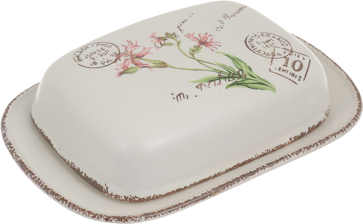 Масленка LF Ceramic ВоспоминанияLF-185F3794-AL Масленка LF Ceramic ВоспоминанияLF-185F3794-ALВеликолепная масленка LF Ceramic Воспоминания, выполненная из высококачественной керамики, предназначена для красивой сервировки и хранения масла. Она состоит из подноса и крышки. Масло в ней долго остается свежим, а при хранении в холодильнике не впитывает посторонние запахи. Масленка LF Ceramic Воспоминания идеально подойдет для сервировки стола и станет отличным подарком к любому празднику. Размер подноса: 19 х 13 х 2 см. Размер крышки: 14,5 х 10,5 х 4 см.