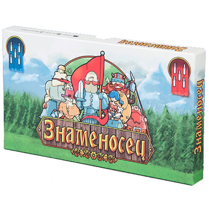Magellan Настольная игра ЗнаменосецMAG00256 Magellan Настольная игра ЗнаменосецMAG00256Настольная игра Magellan Знаменосец - это классическая стратегия, где вы управляете своим войском, а второй игрок командует супостатами. Каждый имеет под контролем одинаковый набор подразделений: задача - использовать его максимально разумно, чтобы обеспечить победу. На стол выкладываются карточки, которые символизируют воинов. Вы можете передвигать их и атаковать ими: в общем, все как в классических тактических играх. Правда, есть очень серьезное отличие - как раз наличие знаменосцев на столе. Эти бравые парни умеют не только размахивать флагами, но и двигать сразу целые отряды, что очень способствует достижению ваших военных целей. Поэтому, с одной стороны, их стоит беречь - а, с другой, пускать в самое пекло, где они полезнее всего. Любой полководец знает, что самое главное - это сберечь хотя бы одного из трех знаменосцев, и тогда победа сразу будет за вами. Средняя продолжительность игры: 30-60 минут.
