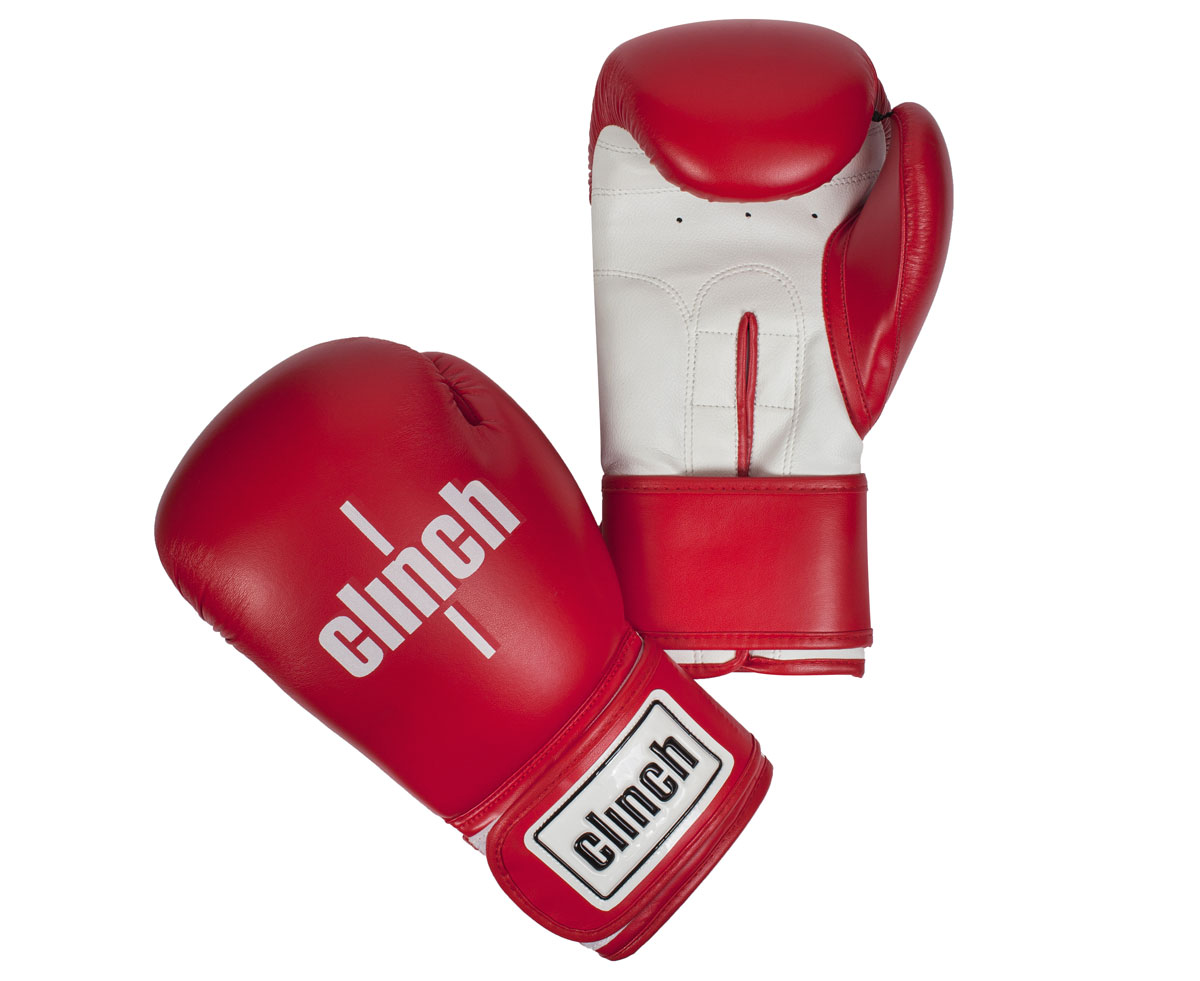 Перчатки боксерские Clinch Fight, цвет: красно-белый, 12 унций. C133C133 Перчатки боксерские Clinch Fight, цвет: красно-белый, 12 унций. C133C133Боксерские перчатки Fight. Изготовлены эластичного полиуретана Flex PU. Многослойный пенный наполнитель. Широкая манжета из искусственной кожи на липучке велкро.