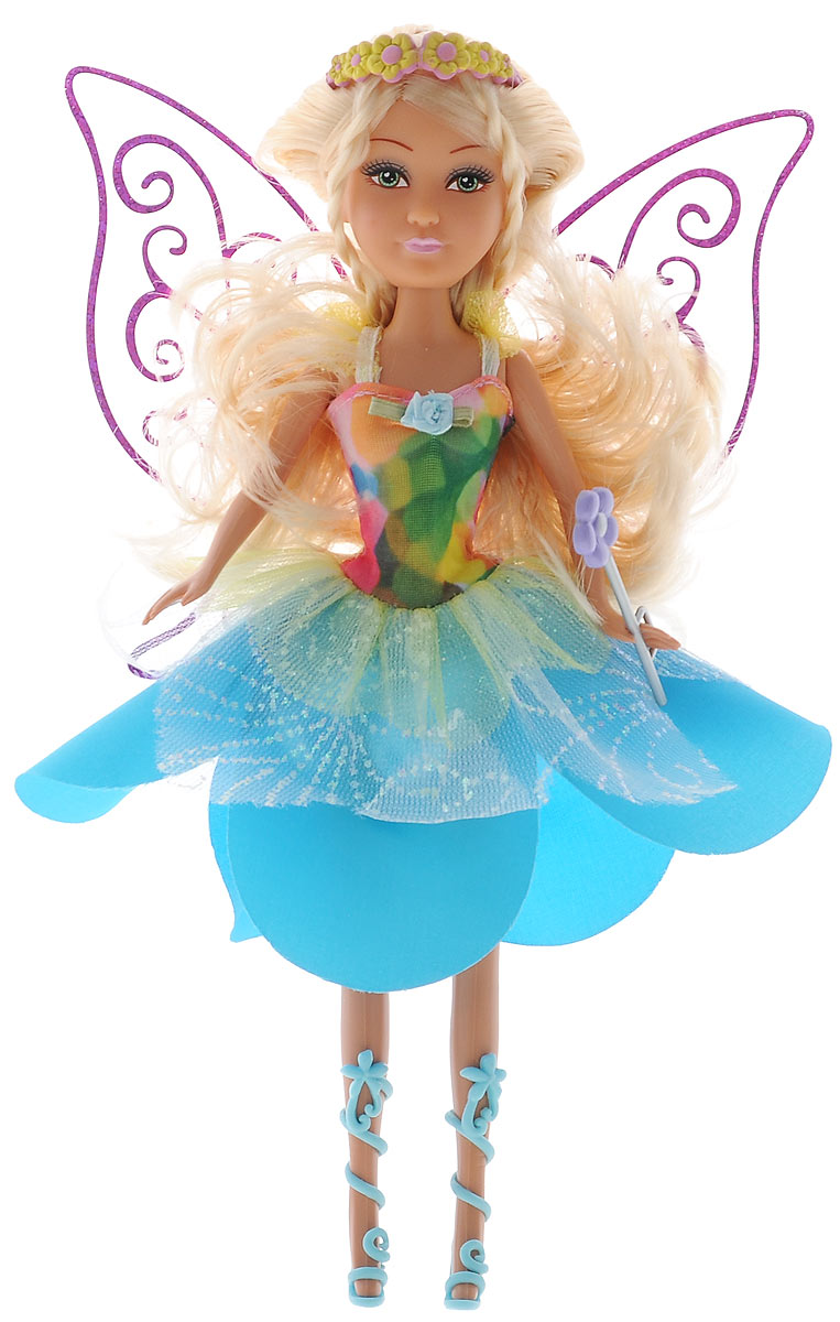 ABtoys Кукла Brilliance Fair Seasonal Fairy2400063 ABtoys Кукла Brilliance Fair Seasonal Fairy2400063Великолепная кукла Цветочная фея обязательно порадует вашу малышку и доставит ей много удовольствия от часов, посвященных игре с ней. Куколка с длинными светлыми волосами и зелеными глазами одета в великолепный наряд: яркое платье с подолом в виде лепестков цветка. Вместе с куклой в наборе предлагается оригинальная диадема с цветочками и голубые босоножки. У феи также имеется волшебная палочка. Куколка фея станет настоящей подружкой для своей юной обладательницы! Порадуйте свою малышку таким великолепным подарком!