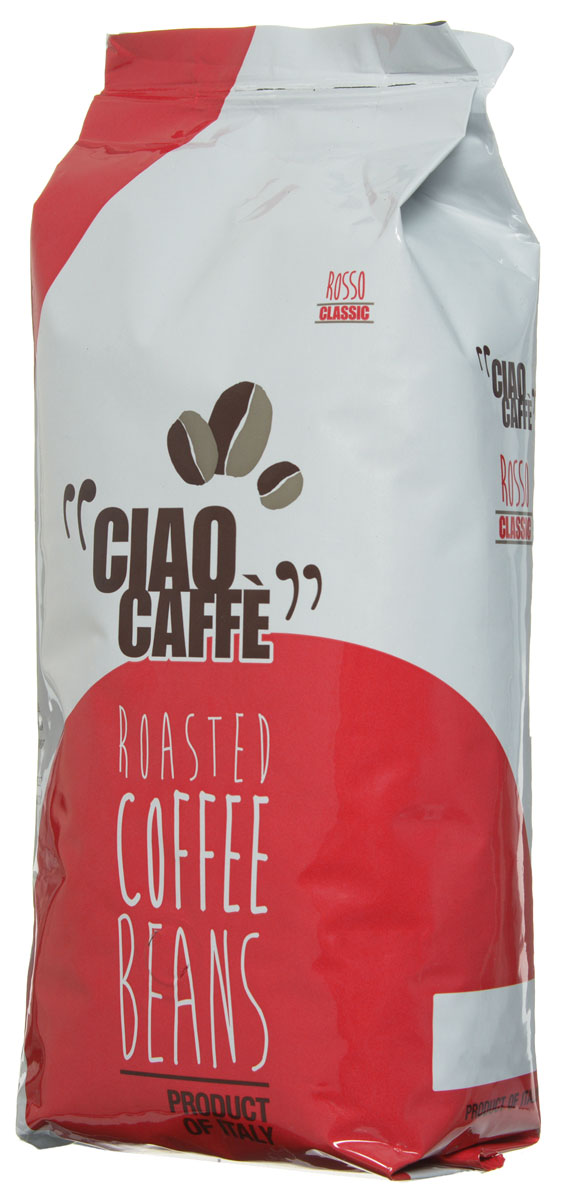 Ciao Caffe Rosso Classic кофе в зернах, 1 кг8016115000400 Ciao Caffe Rosso Classic кофе в зернах, 1 кг8016115000400Ciao Caffe Rosso Classic - традиционная итальянская смесь Арабики и Робусты. Этот изысканный напиток имеет интенсивный и полный устойчивый вкус. Средняя обжарка.