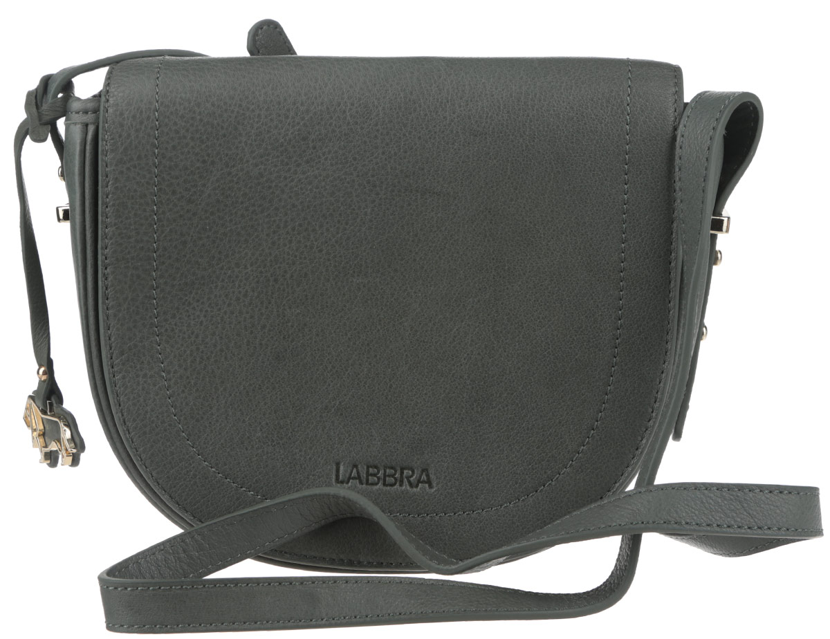 Сумка женская Labbra, цвет: темно-зеленый. L-FB303L-FB303 Сумка женская Labbra, цвет: темно-зеленый. L-FB303L-FB303Стильная женская сумка Labbra выполнена из натуральной кожи с зернистой фактурой, оформлена символикой бренда и декоративной подвеской. Изделие содержит одно вместительное отделение, закрывающееся на застежку-молнию и дополнительно клапаном на магнитную кнопку. Внутри сумки расположены накладной кармашек для мелочей и врезной карман на застежке-молнии. Задняя сторона сумки дополнена врезным карманом на молнии. Изделие оснащено практичным плечевым ремнем регулируемой длины. Оригинальный аксессуар позволит вам завершить образ и быть неотразимой.