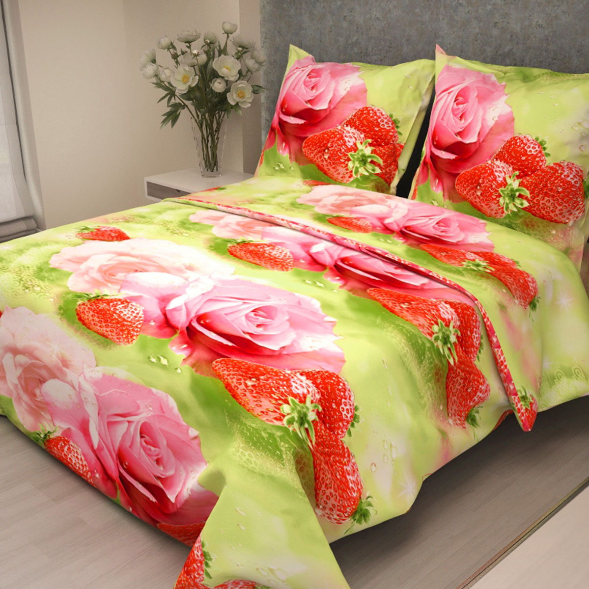Комплект белья Letto, 1,5-сп, наволочки 70x70, цвет: розовыйB107-3 Комплект белья Letto, 1,5-сп, наволочки 70x70, цвет: розовыйB107-3Серия Letto Традиция выполнена из классической российской бязи, привычной для большинства российских покупательниц. Ткань плотная (125гр/м), используются современные устойчивые красители. Традиционная российская бязь выгодно отличается от импортных аналогов по цене, при том, что сама ткань и толще, меньше сминается и служит намного дольше. Рекомендуется перед первым использованием постирать, но не пересушивать. Применение кондиционера при стирке сделает такое постельное белье мягче и комфортней. Пододеяльник на молнии. Обращаем внимание, что расцветка наволочек может отличаться от представленной на фото.