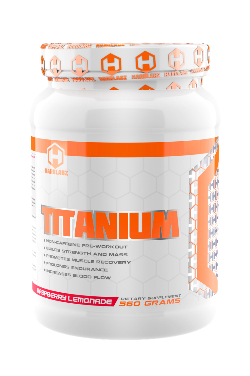 Предтренировочный комплекс Hardlabz Titanium, малиновый лимонад, 560 г00793 Предтренировочный комплекс Hardlabz Titanium, малиновый лимонад, 560 г00793Hardlabz Titanium представляет собой новую революционную безкофеиновую формулу, повышающую работоспособность и способствующую увеличению мускульного объема. Основываясь на новейших технических открытиях в области увеличении объема клеток и улучшения характеристик сложных соединений, революционная матрица Titanium создана для достижения значительных результатов по увеличению силы, выносливости, притока крови, улучшению доставки питательных веществ и накоплению гликогена в клетках. Этот разрушающий барьеры комплекс эффективно способствует улучшению спортивных результатов и состава тканей тела. Продукт не содержит кофеин, что никак не влияет на его работоспособность, но может быть неоспоримым плюсом для людей с повышенной чувствительностью к кофе. Поэтому продукт можно принимать даже поздним вечером, в последствии не испытывая проблем со сном. Ди-Креатин малат - высокорастворимая креатиновая соль, которая намного больше повышает биологическую ценность креатина,...