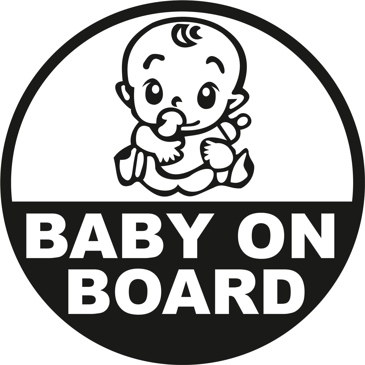 Наклейка автомобильная Оранжевый слоник Baby on Board. Круг 2, виниловая, цвет: черный150RM0008B Наклейка автомобильная Оранжевый слоник Baby on Board. Круг 2, виниловая, цвет: черный150RM0008BОригинальная наклейка Оранжевый слоник Baby on Board. Круг 2 изготовлена из долговечного винила, который выполняет не только декоративную функцию, но и защищает кузов от небольших механических повреждений, либо скрывает уже существующие. Виниловые наклейки на авто - это не только красиво, но еще и быстро! Всего за несколько минут вы можете полностью преобразить свой автомобиль, сделать его ярким, необычным, особенным и неповторимым!