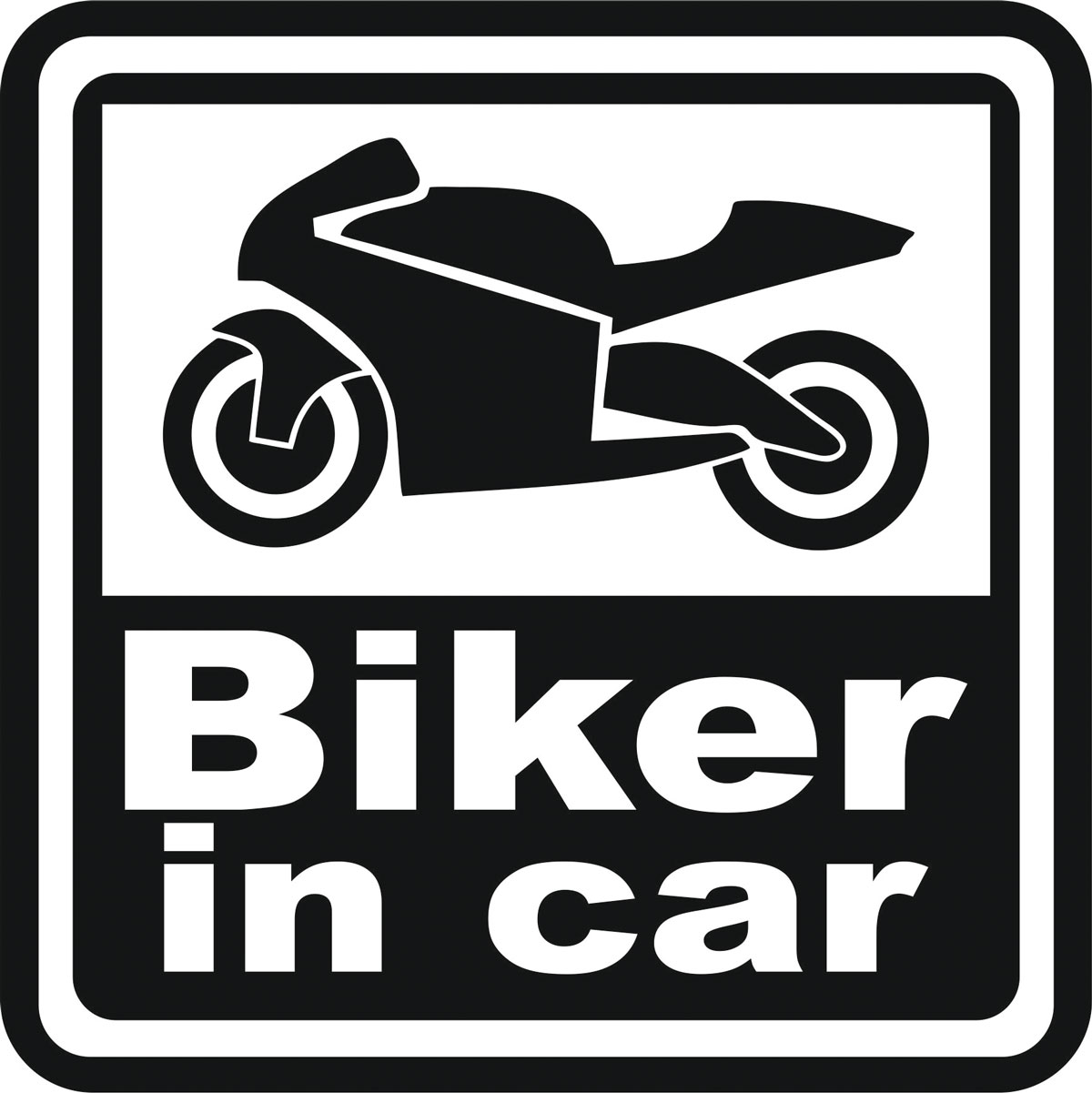 Наклейка автомобильная Оранжевый слоник Biker in Car, виниловая, цвет: черный150MT00021B Наклейка автомобильная Оранжевый слоник Biker in Car, виниловая, цвет: черный150MT00021BОригинальная наклейка Оранжевый слоник Biker in Car изготовлена из высококачественной виниловой пленки, которая выполняет не только декоративную функцию, но и защищает кузов автомобиля от небольших механических повреждений, либо скрывает уже существующие. Виниловые наклейки на автомобиль - это не только красиво, но еще и быстро! Всего за несколько минут вы можете полностью преобразить свой автомобиль, сделать его ярким, необычным, особенным и неповторимым!