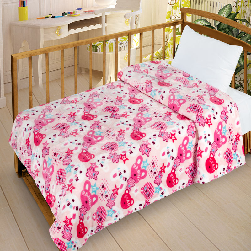 Letto Плед детский Велсофт-бэби цвет розовый VB08VB08 Letto Плед детский Велсофт-бэби цвет розовый VB08VB08Нежнейший плед в детскую кроватку выполнен из современного материала Велсофт - ткань напоминает на ощупь плюшевую игрушку. Материал гипоаллергенен, плед легкий и в то же время теплый. Приятна расцветка пледа создаст в детской комнате уют и приятную атмосферу.