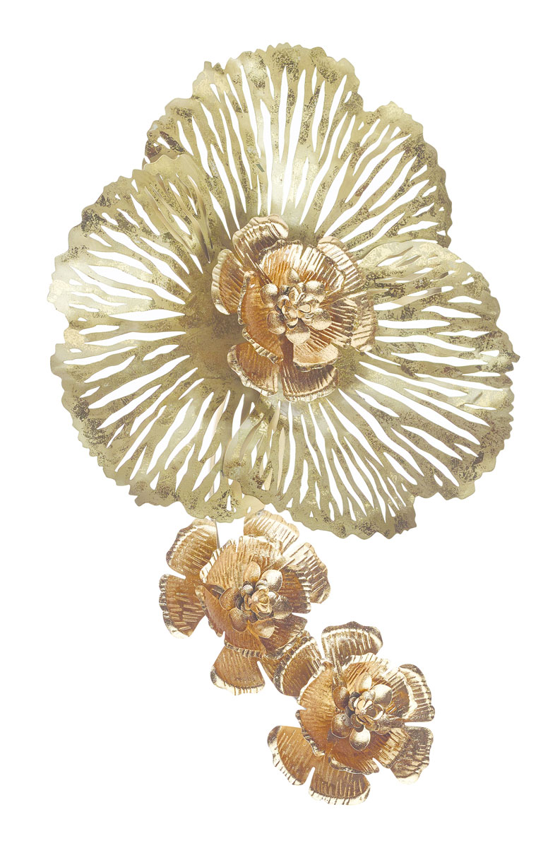 Украшение декоративное Gardman Flower, настенное, 45 х 70 см17828 Украшение декоративное Gardman Flower, настенное, 45 х 70 см17828Декоративное настенное украшение Gardman Flower изготовлено из металла. Оно отлично подойдет для дома и придаст неповторимый дизайн вашему интерьеру.