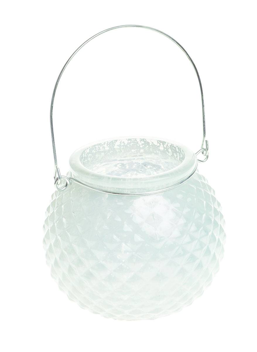 Подсвечник подвесной Gardman Honey Pot. Diamond, цвет: белый, 8,5 см17834 Подсвечник подвесной Gardman Honey Pot. Diamond, цвет: белый, 8,5 см17834Декоративный подсвечник Gardman Honey Pot. Diamond изготовлен из высококачественного стекла с металлической фольгой внутри. Он позволит украсить интерьер дома или рабочего кабинета оригинальным образом. Вы можете поставить или подвесить подсвечник в любом месте, где он будет удачно смотреться и радовать глаз. Кроме того - это отличный вариант подарка для ваших близких и друзей.