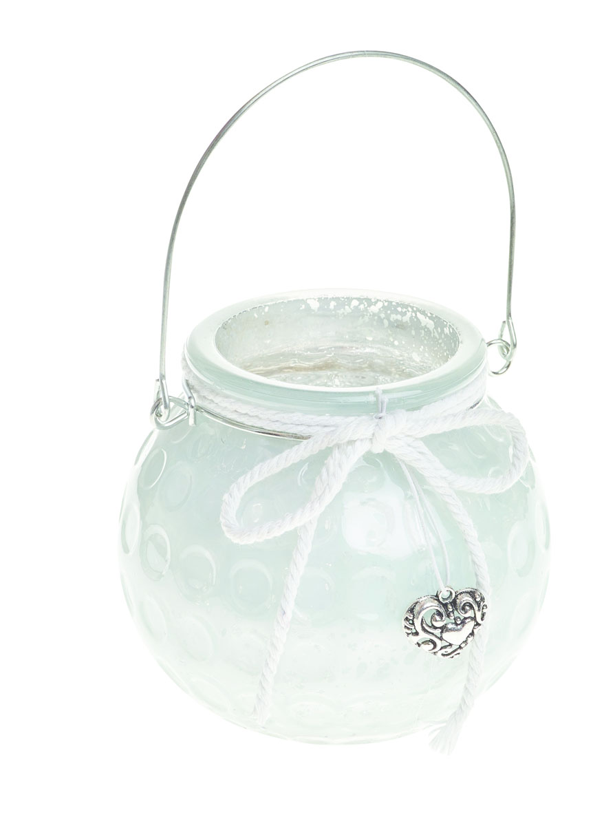 Подсвечник подвесной Gardman Honey Pot, цвет: белый, 8,5 см17835 Подсвечник подвесной Gardman Honey Pot, цвет: белый, 8,5 см17835Декоративный подсвечник Gardman Honey Pot изготовлен из высококачественного стекла с металлической фольгой внутри. Он позволит украсить интерьер дома или рабочего кабинета оригинальным образом. Вы можете поставить или подвесить подсвечник в любом месте, где он будет удачно смотреться и радовать глаз. Кроме того - это отличный вариант подарка для ваших близких и друзей.