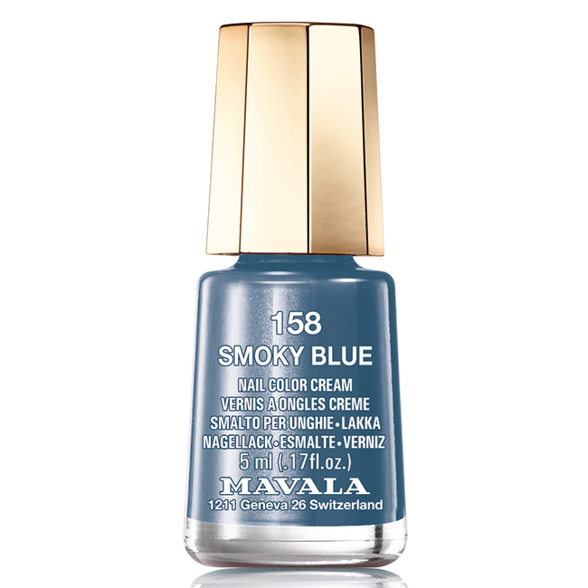 Mavala Лак для ногтей Морская синева Smokey Blue , Тон 158, 5 мл08-080 Mavala Лак для ногтей Морская синева Smokey Blue , Тон 158, 5 мл08-080Лаки для ногтей Mavala представлены классическими и ультрамодными оттенками. Они пропускают воздух даже через 3-4 слоя, давая возможность ногтям дышать. Специально разработанный состав лаков позволяет им оставаться свежими и насыщенными долгое время. Лаки не содержат толуол, формальдегид, камфору, дибутил фталат, канифоль и добавленный никель.