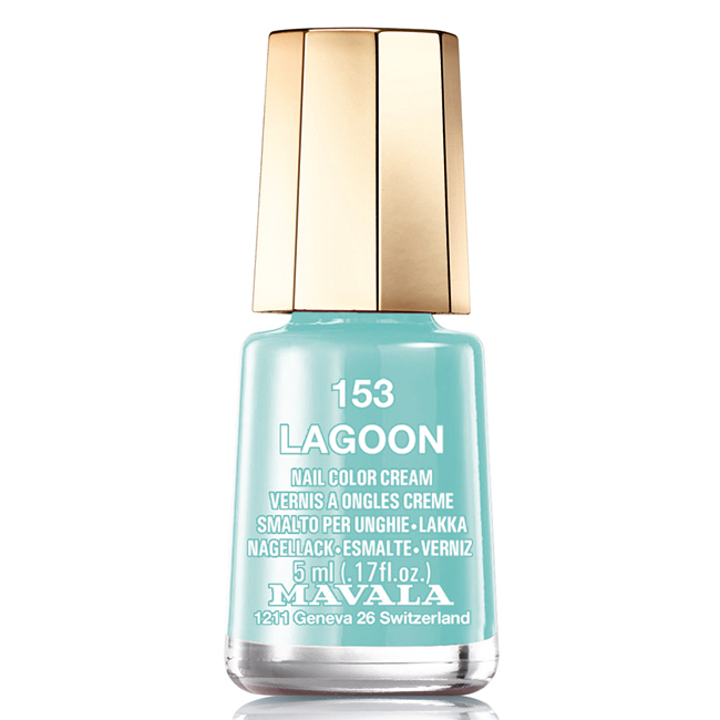 Mavala Лак для ногтей Лагуна Lagoon , Тон 153, 5 мл08-088 Mavala Лак для ногтей Лагуна Lagoon , Тон 153, 5 мл08-088Лаки для ногтей Mavala представлены классическими и ультрамодными оттенками. Они пропускают воздух даже через 3-4 слоя, давая возможность ногтям дышать. Специально разработанный состав лаков позволяет им оставаться свежими и насыщенными долгое время. Лаки не содержат толуол, формальдегид, камфору, дибутил фталат, канифоль и добавленный никель.