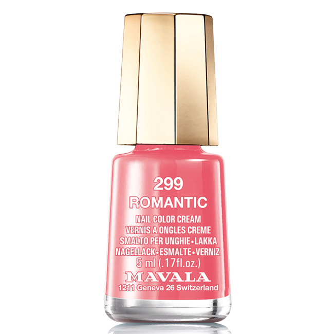 Mavala Лак для ногтей Романтический/Romantic , Тон 299, 5 мл08-1080 Mavala Лак для ногтей Романтический/Romantic , Тон 299, 5 мл08-1080Лаки для ногтей Mavala представлены классическими и ультрамодными оттенками. Они пропускают воздух даже через 3-4 слоя, давая возможность ногтям дышать. Специально разработанный состав лаков позволяет им оставаться свежими и насыщенными долгое время. Лаки не содержат толуол, формальдегид, камфору, дибутил фталат, канифоль и добавленный никель.
